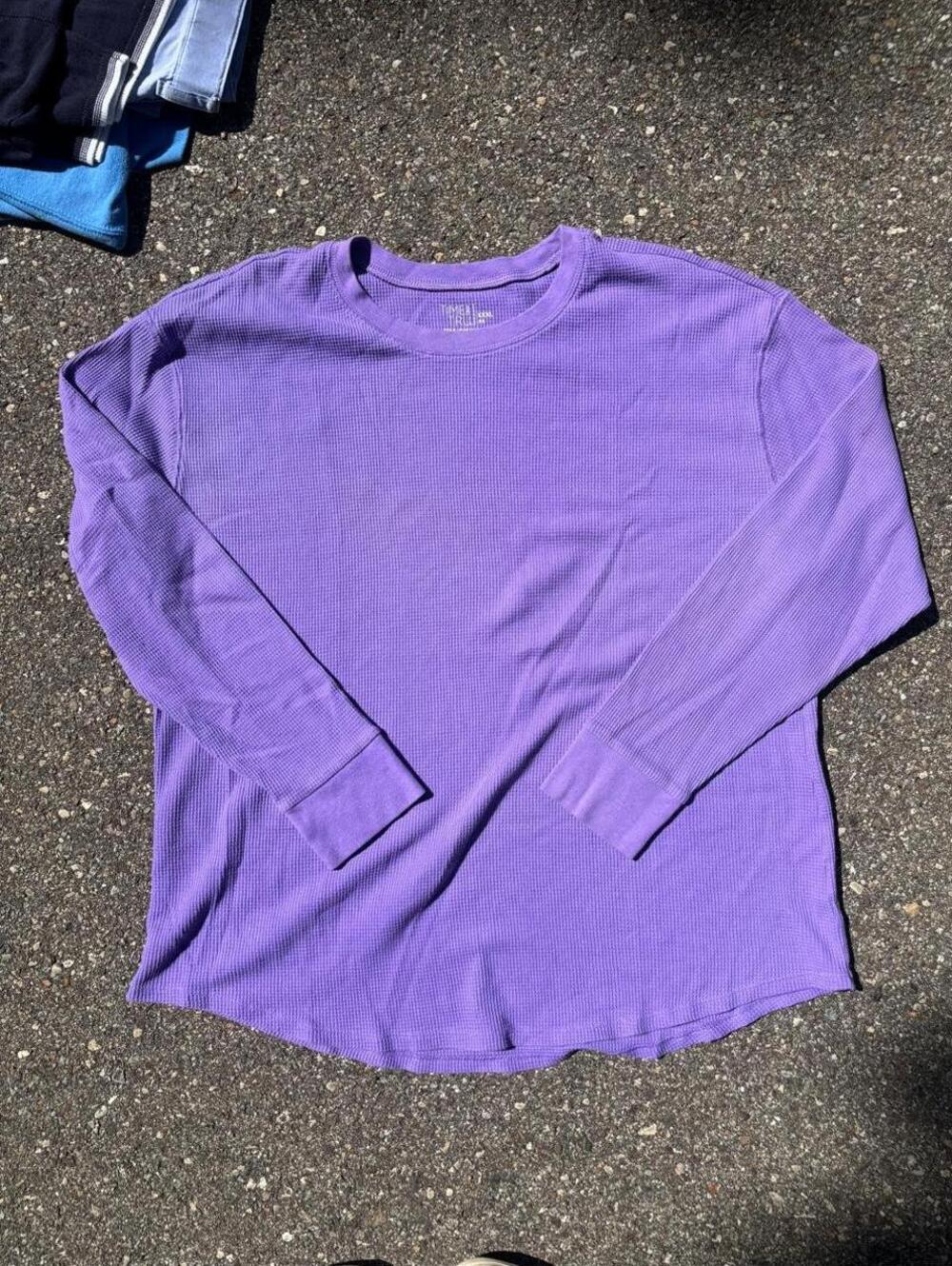 Time and Tru Men's Purple Shirt